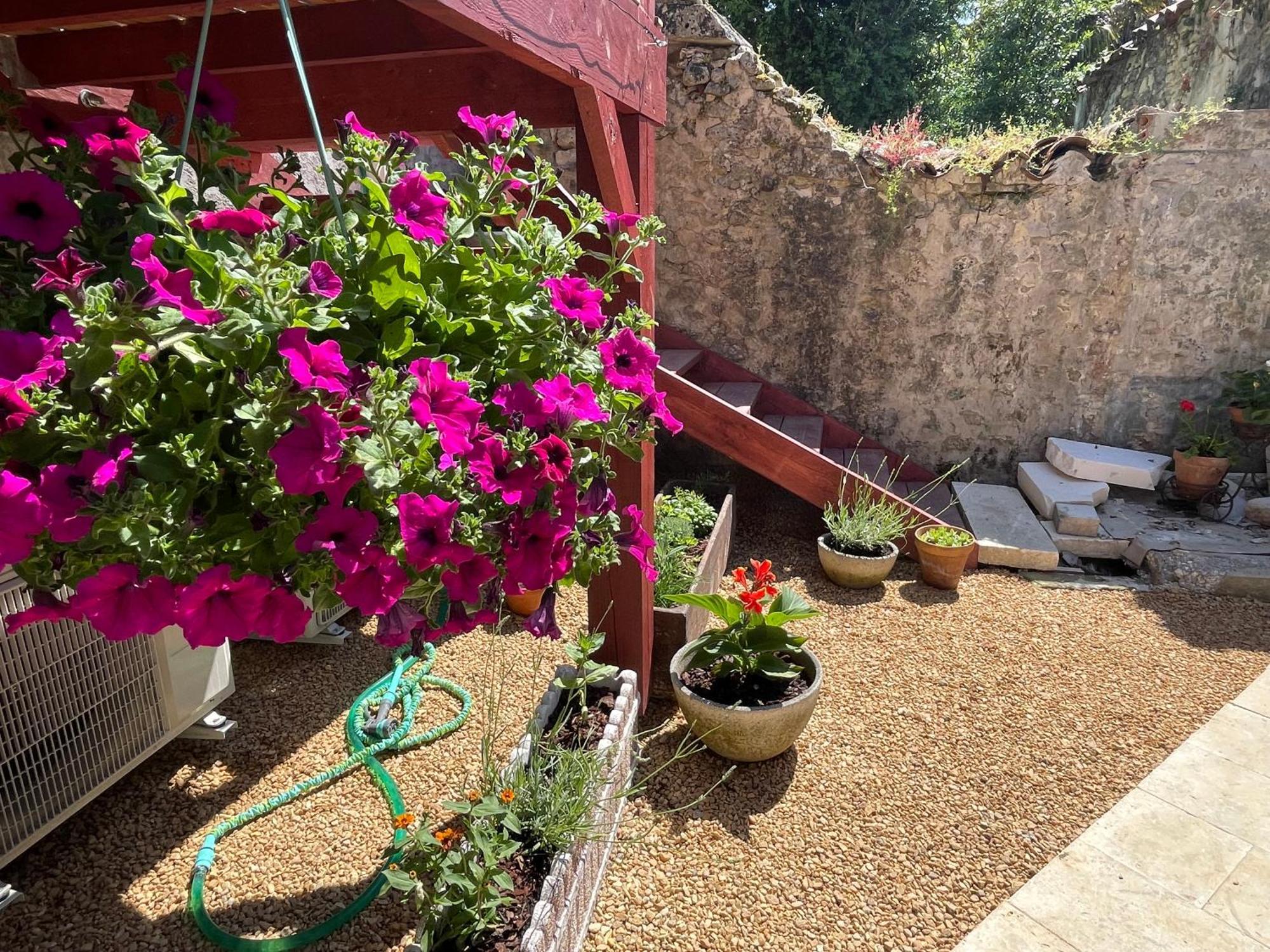 Au Pied Du Chateau Bourdeilles Dış mekan fotoğraf